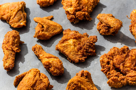Homemaade Deep Fried Chicken Dinner