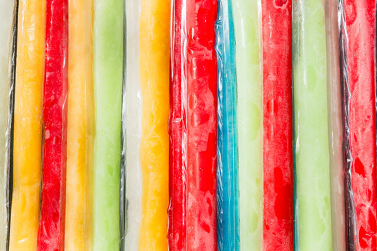 Sweet Cold Refreshing Freezer Ice Popsicles