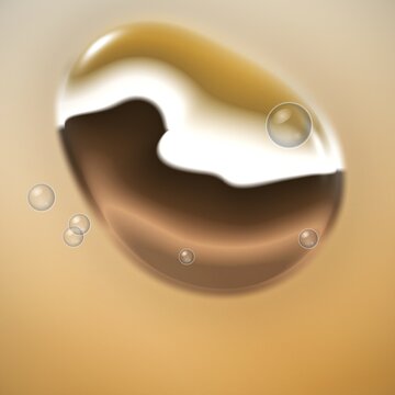 Chrome Bubble Background
