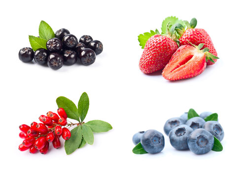 Collage sweet berry