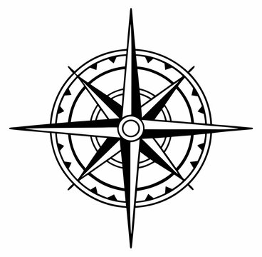 compass vector illustration