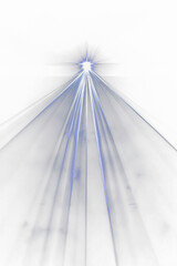 Obraz premium Bright light beams emanating from a central star-like point, with dark background