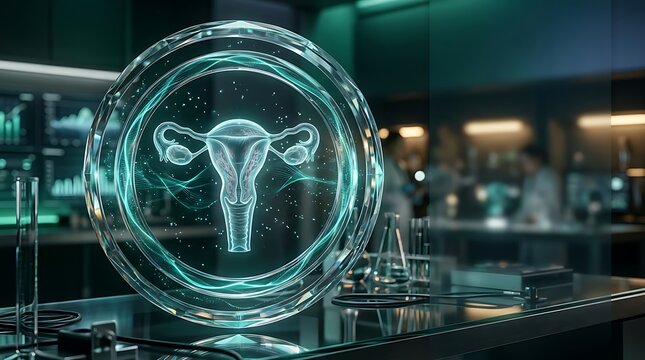 Digital Hologram of Female Reproductive System for Medical Research