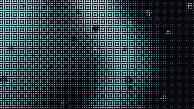 Abstract Grid with Light Effect: A mesmerizing abstract pattern formed by countless tiny illuminated squares, creating a textured grid with subtle light effects and a futuristic aesthetic.