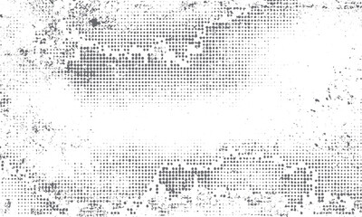 Fototapeta premium Rough concrete wall texture seamless backdrop Monochrome cracked surface vintage grunge design