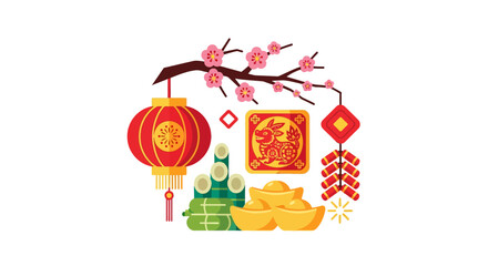 Chinese New Year Gold Coins. © Santo