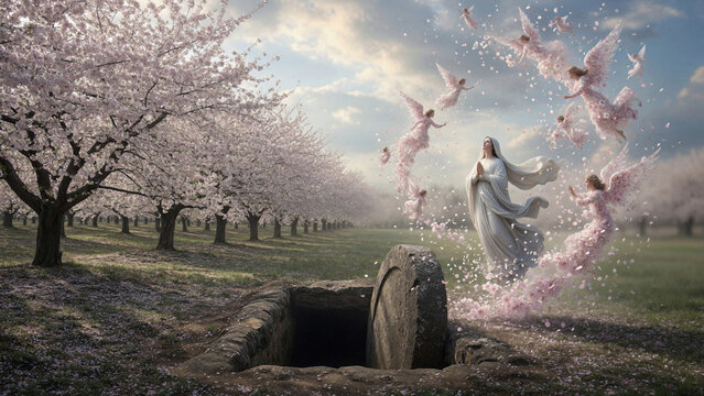 Assumption of the Blessed Virgin Mary &ndash; Heavenly Ascension with Angels