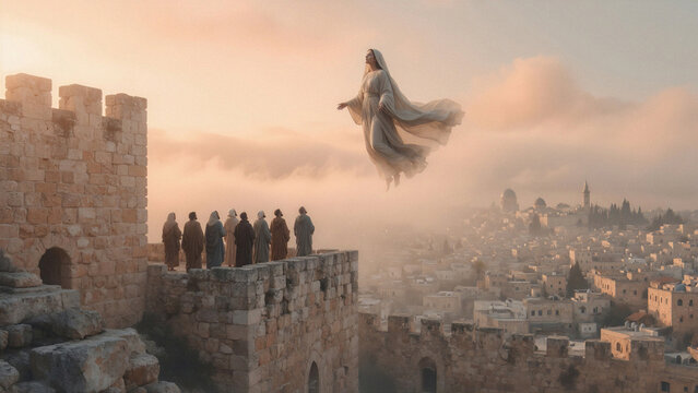 Assumption of the Blessed Virgin Mary &ndash; Heavenly Ascension with Angels