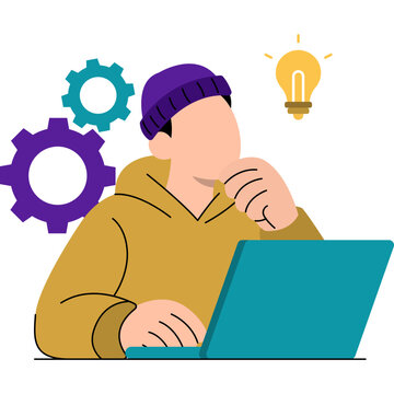 Startup and Innovation Illustration