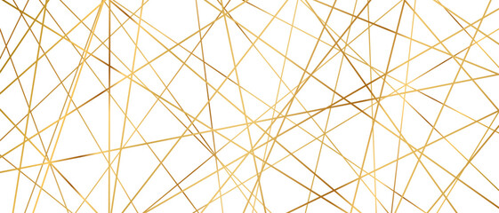 Straight random chaotic geometric lines form striking abstract vector pattern with irregular angles chaotic arrangement create bold monochrome texture creative contemporary illustration background. © Konstantin