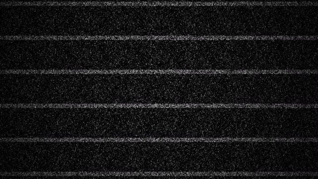 CRT Power On Static Noise Screen Overlay Vintage Television Turn On Effect 4K