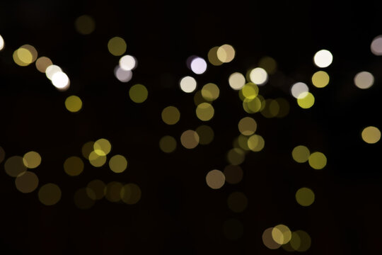 Abstract Bokeh Lights Background: Perfect for Festive and Holiday Designs