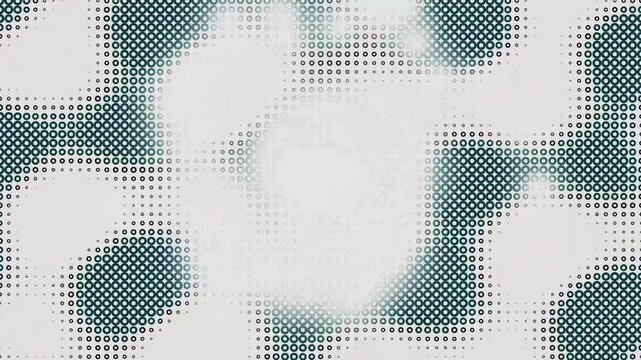 abstract blue halftone dot pattern liquid motion background