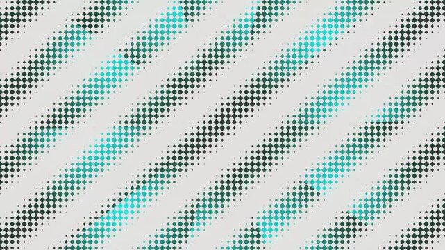 diagonal blue and white grid stripe motion graphic