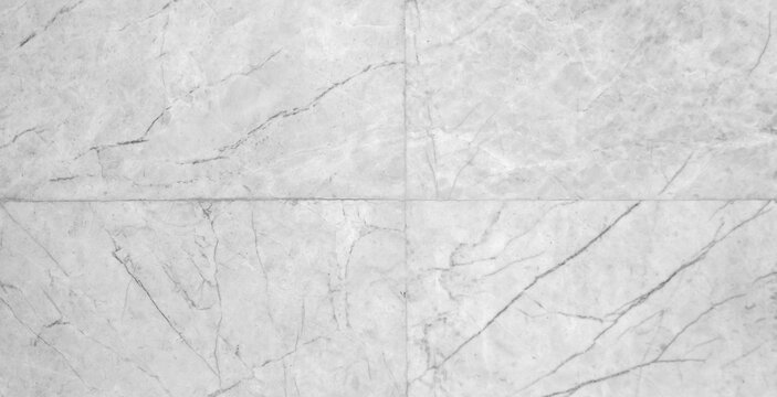 tile of white gray marble background or texture and copy space, horizontal shape.