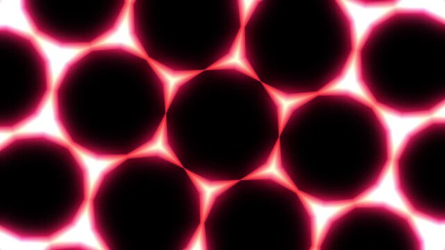 abstract background with red circles