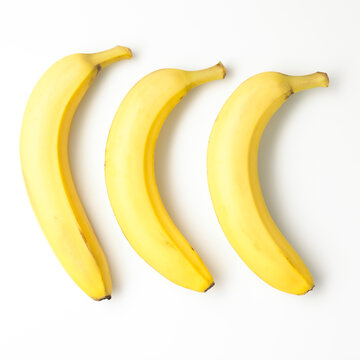 Tree bananas, row