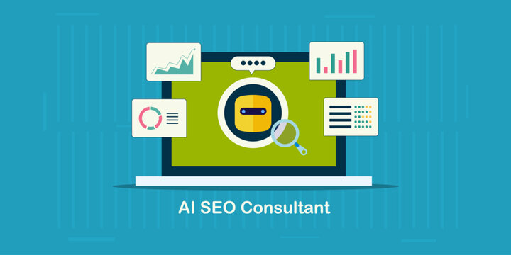Business deploys chatbot assistant as SEO consultant to generate keyword data and measure AIO visibility.