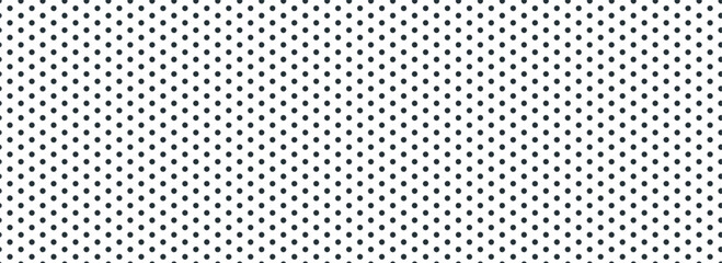 Seamless black and white polka dot pattern. Classic minimal dotted background texture for textile and wrapping. zip a tone shading © dmutrojarmolinua