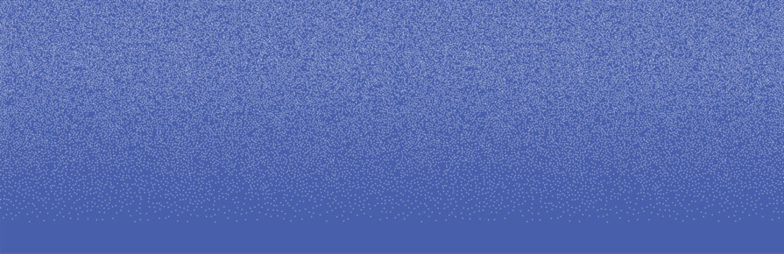 winter snow grain and noise texture fading up into a clean white backdrop. stipple gradient vector background