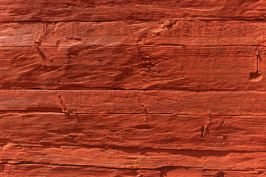 Red wooden panels texture. Red wooden background