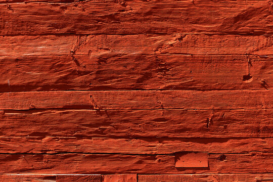 Red wooden panels texture. Red wooden background