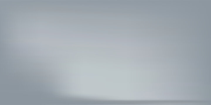 white grey studio room. limbo light background. abstract 3d gradient backdrop for product presentation. minimal wall scene spotlight. showcase, promotion display.
