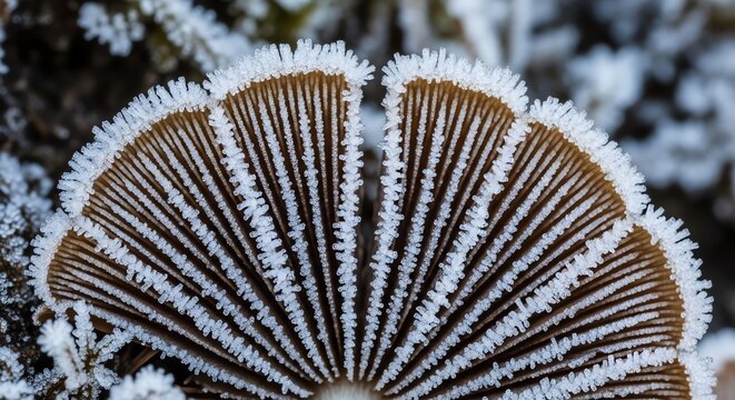 Close up of a marine fan worm underwater.