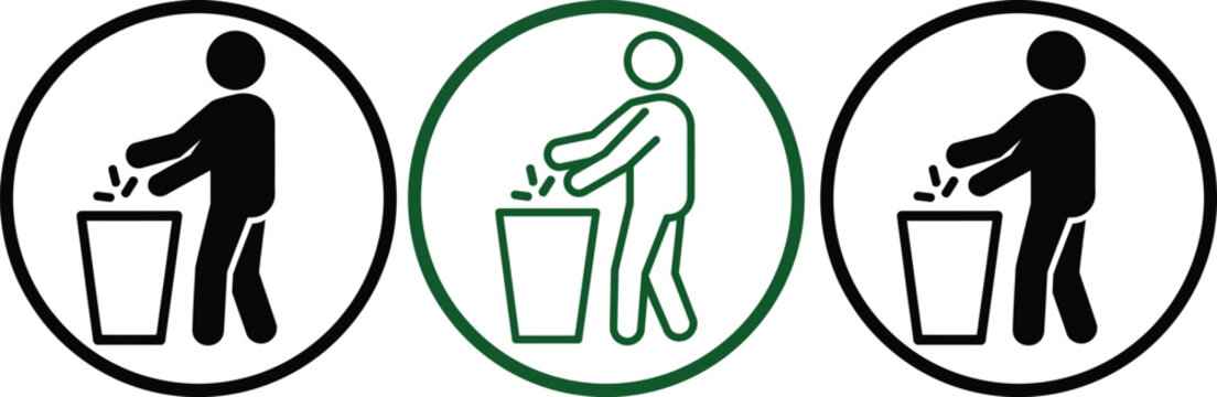 Man washing hands at sink in three steps illustration