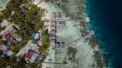 Seascape @ Arborek Island, Indonesia © Travel Tips Stories