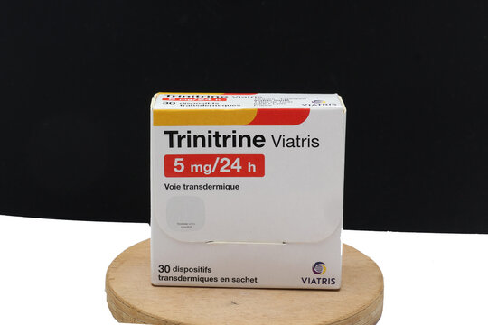 Boite de dispositif transdermique trinitrine de chez  Viatris