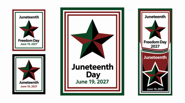 Juneteenth day freedom celebration