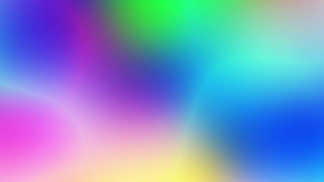 Intense gradient motion loop blending fiery yellow, dark purple, and bright green. A bold unique glowing backdrop suitable for artistic presentation graphics and creative website transitions