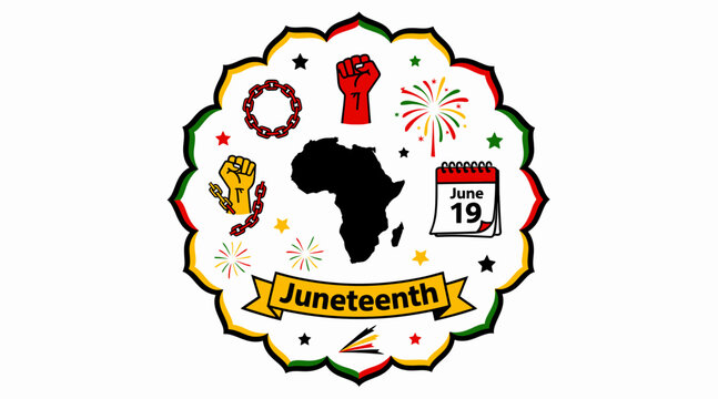 Juneteenth Celebration Emblem