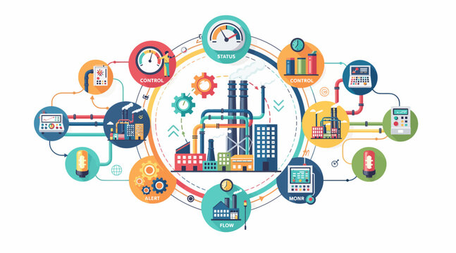 Industrial Process Control System - Factory Automation & Technology
