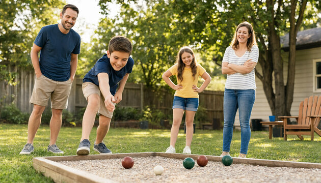 Backyard family games