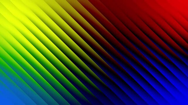  gradient curve waves flowing. Abstract 3d background. Seamless looping. 4k animation video 
