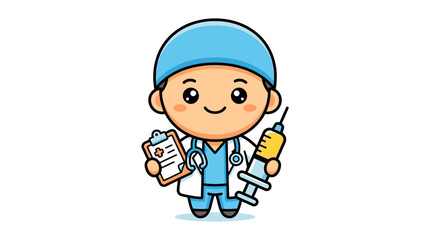 Fototapeta premium doctor with stethoscope