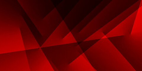 Fototapeta premium Abstract geometric background. Abstract background with lines. Red and black texture background. Black and red paper triangle abstract background. Black paper texture and business ,card, flyer .