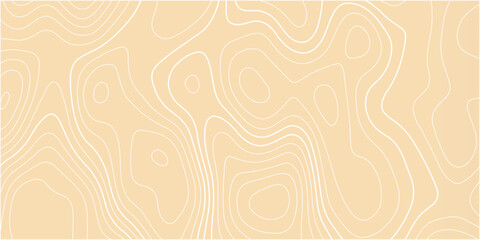 Abstract design with seamless pattern with lines topographic map. geographic mountain relief. retro topographic map. geographic contour map paper texture. terrain path isolated on a background. © Arte Acuático