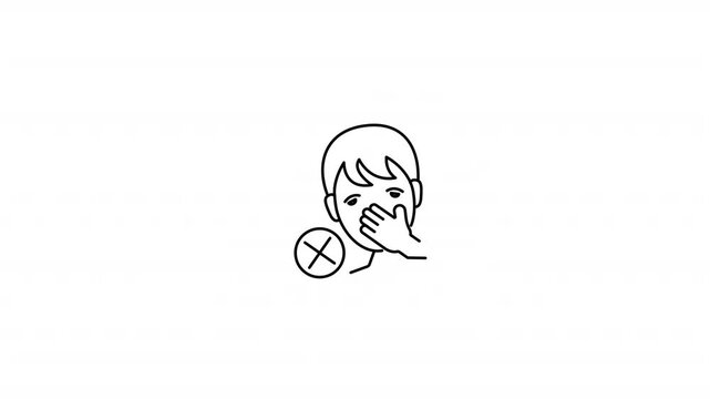 Do Not Touch Your Face Icon