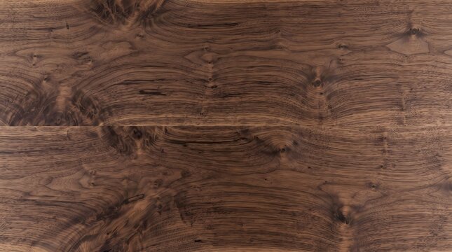 Walnut Wood Table Top Texture Background With Natural Grain and Knots for Interior and Product Photography