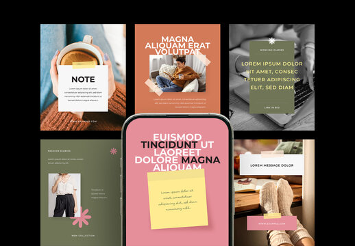 Social Media Post Layouts