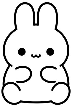cartoon, animal, rabbit, bunny, cute, illustration, easter, vector, cat, pet, fun, hare, happy, funny, drawing, mammal, baby, character, love, holiday, egg, design, animals, smile, comic