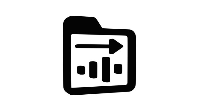 Digital audio folder icon for file management.