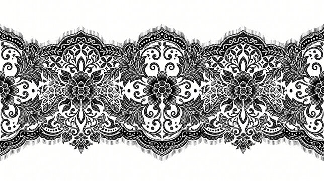 Vintage Halftone Batik Pattern Illustration with Dot Texture