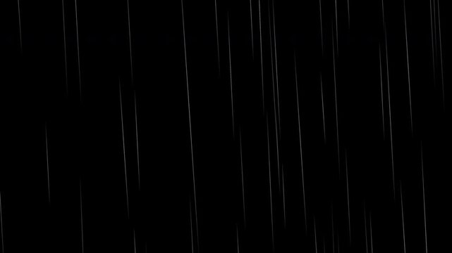 Rain Falling Luma Matte - Drizzle Rain 