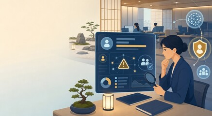 Naklejka premium Responsible AI Fraud Detection at Japanese Financial Institution