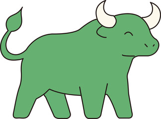 Obraz premium rhino vector illustration