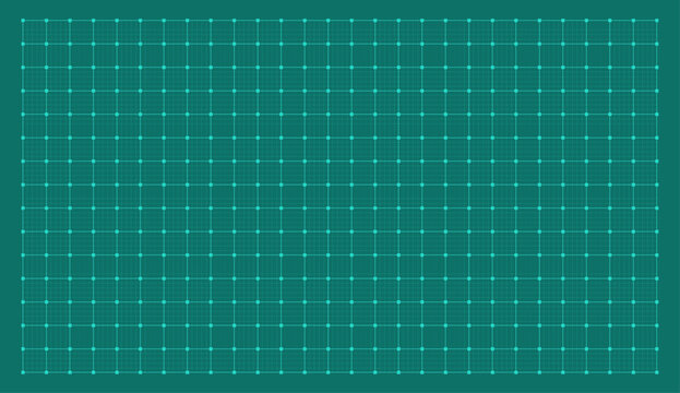 Seamless blueprint style pattern background featuring artboard cutting guide elements on a black background in a clean vector SVG design, perfect for stationery, branding, packaging, and modern decora